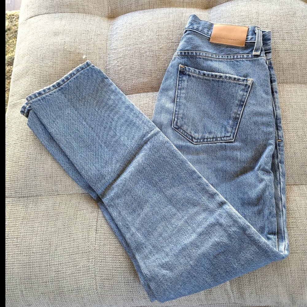 Citizens of Humanity Charlotte Straight Jeans in Wynwood Sz 24